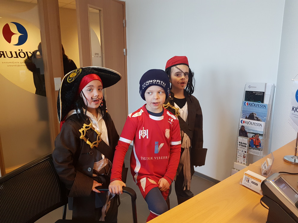 Öskudagur á skrifstofu Kjalar