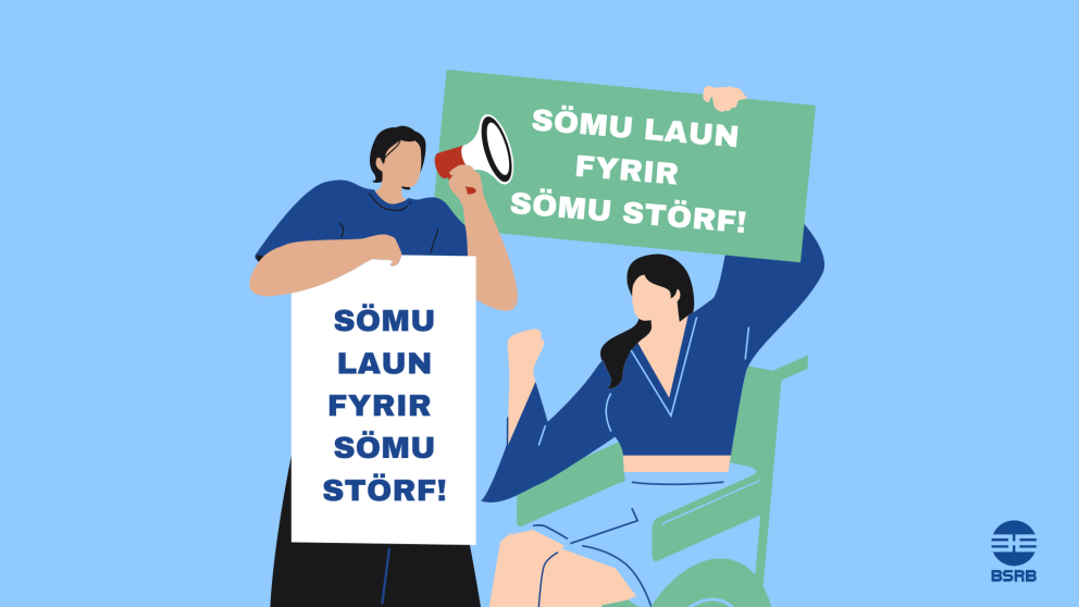 Frekari verkföll samþykkt með yfirgnæfandi meirihluta