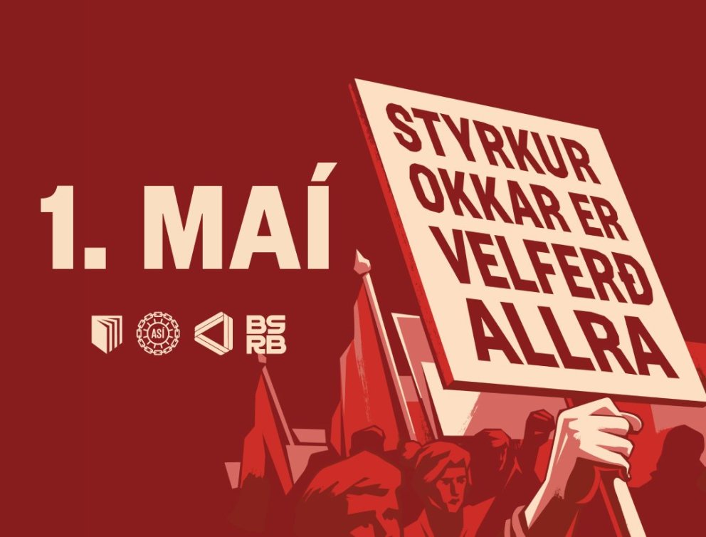 1. maí - Kröfuganga og hátíðarhöld 2026