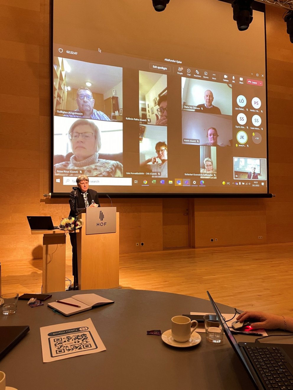 Aðalfundur afstaðinn