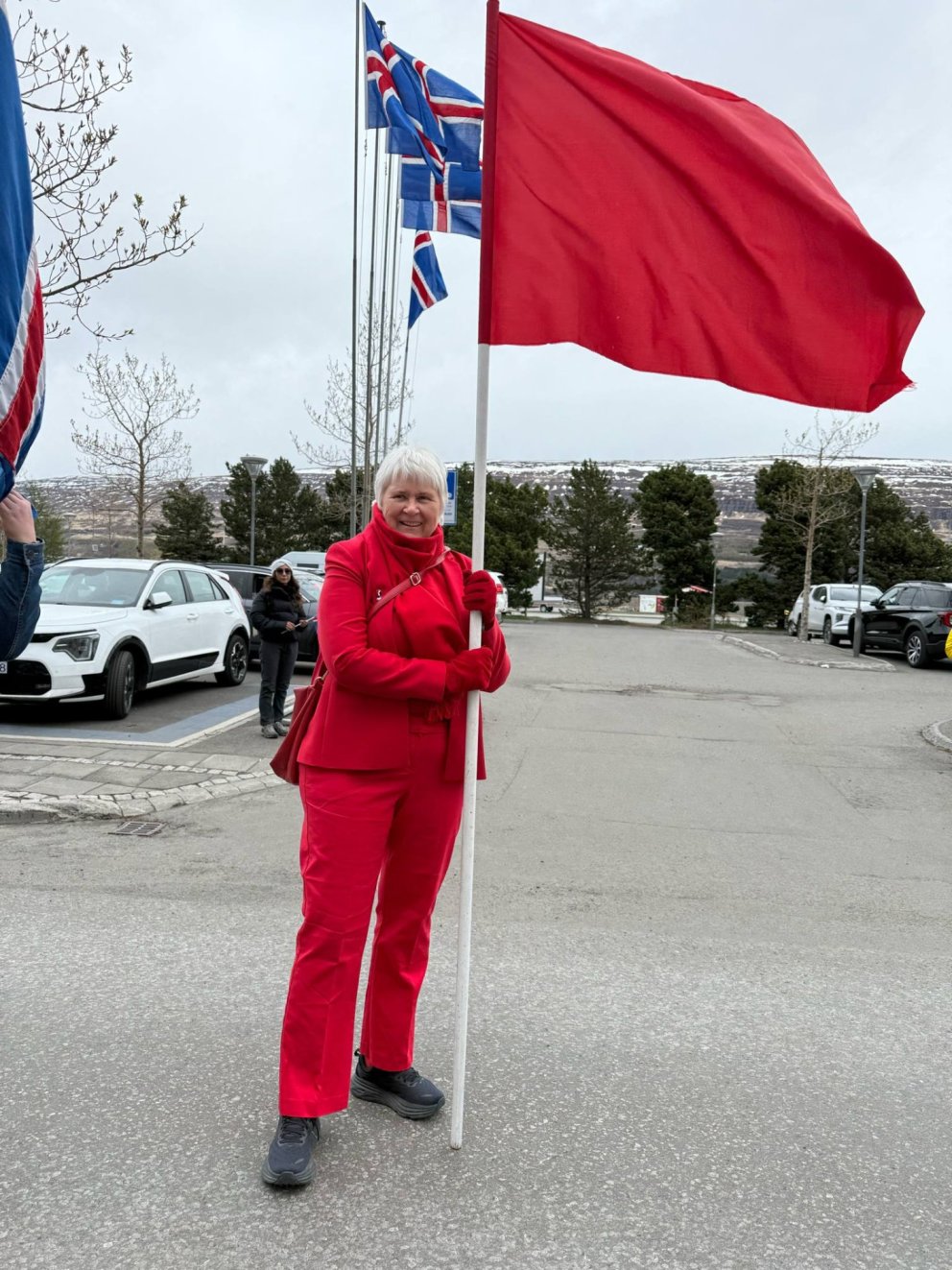 Arna Jakobína Björnsdóttir formaður Kjalar á 1. maí 2025