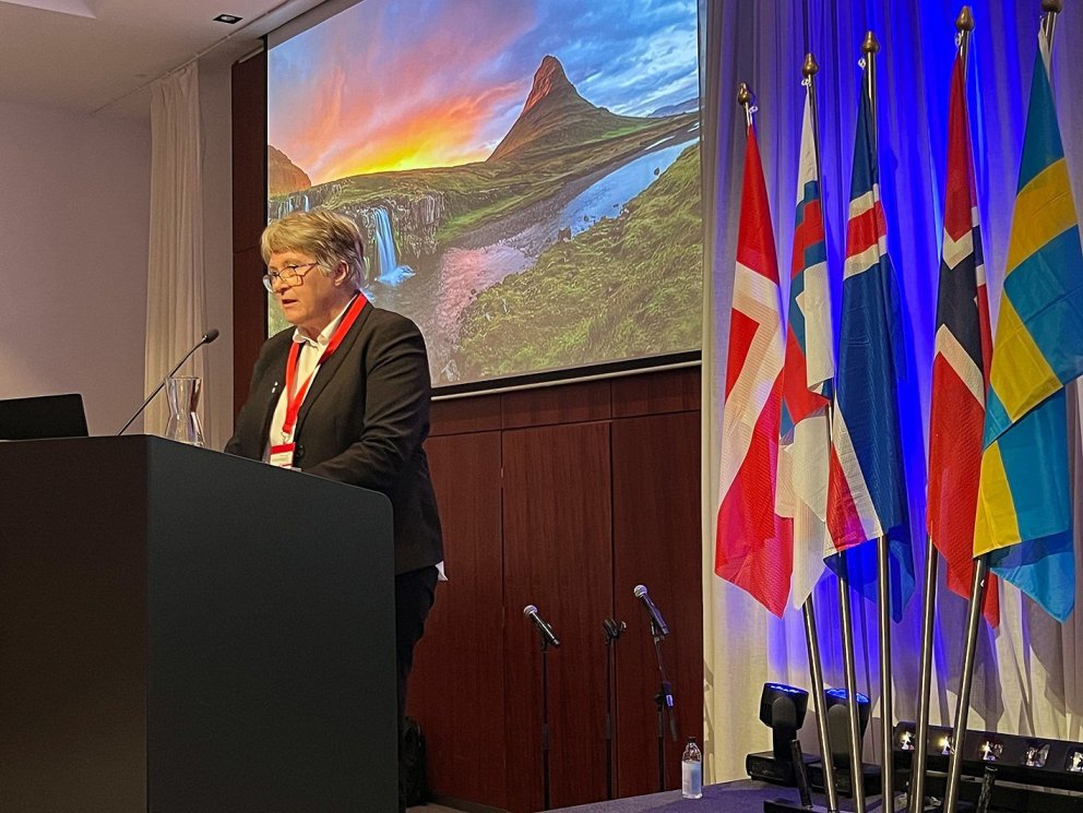 Arna Jakobína Björnsdóttir, formaður Kjalar.