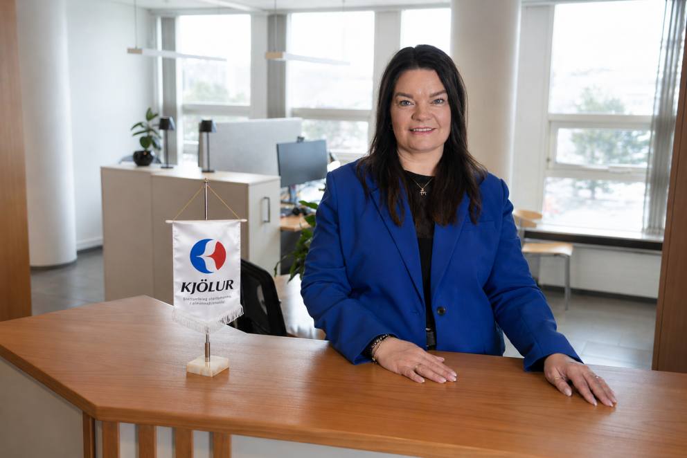 Hulda Guðmundsdóttir, formaður Kjalar