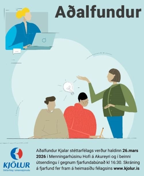Aðalfundur Kjalar 26. mars 2026