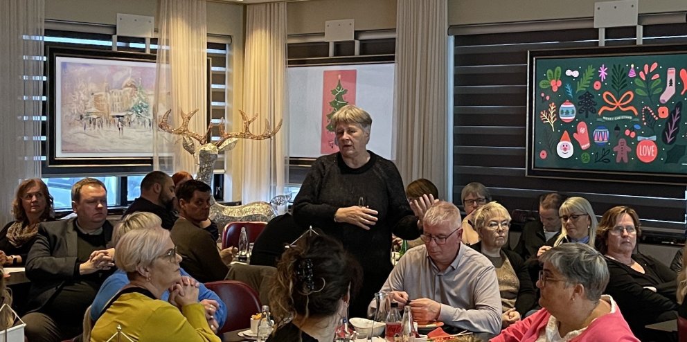 Mynd frá landsfundi 2023