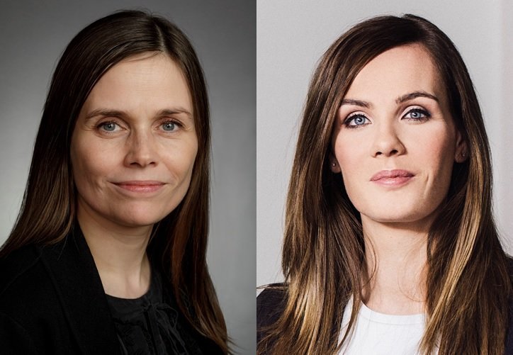 Katrín Jakobsdóttir, forsætisráðherra og Sonja Ýr Þorbergsdóttir, formaður BSRB