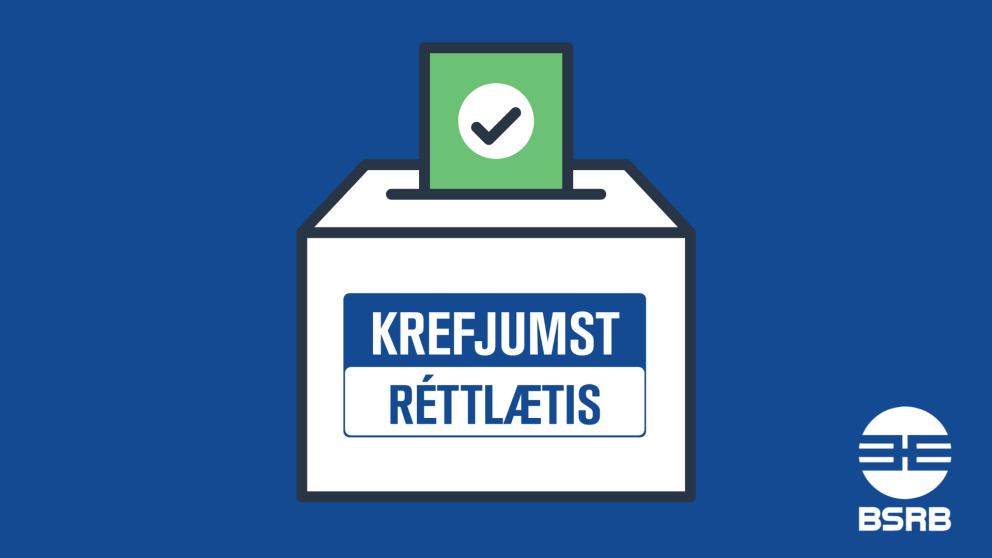 Enn frekari verkföll BSRB samþykkt um land allt