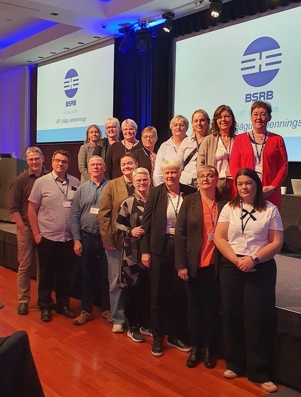 Þingfulltrúar Kjalar stéttarfélags á þinginu