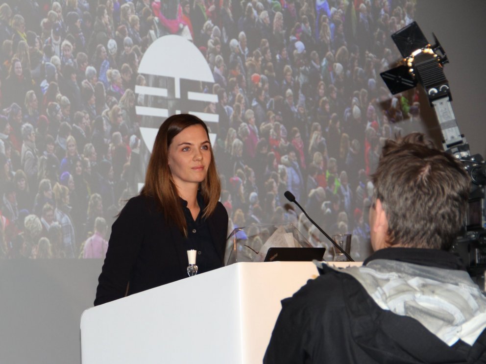 Sonja Ýr Þorbergsdóttir formaður BSRB