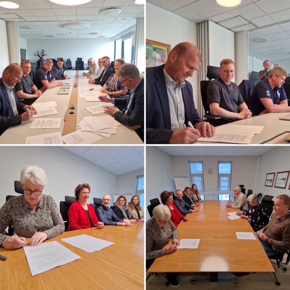 Nýr kjarasamningur við ríkið undirritaður