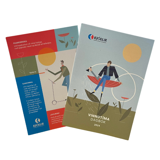 Tryggðu þér eintak af vinnutímabókinni 2024!